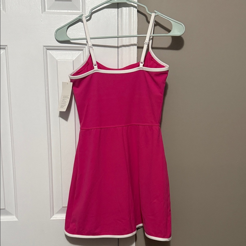 All in Motion Everyday Soft Active Dress | XS Bright Pink | Built-In Shorts - Picture 5 of 10